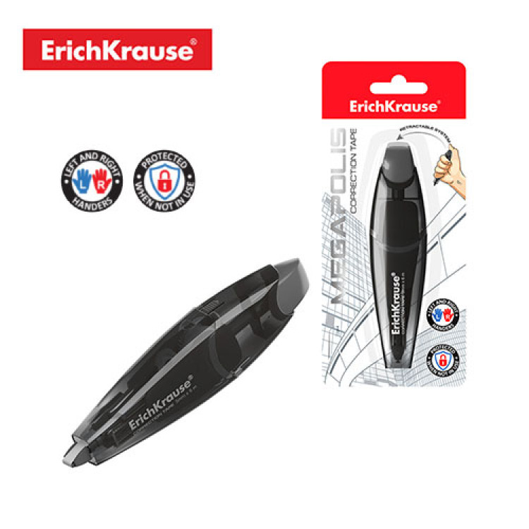 Коректор лента 5мм*6м, Erich Krause Megapolis